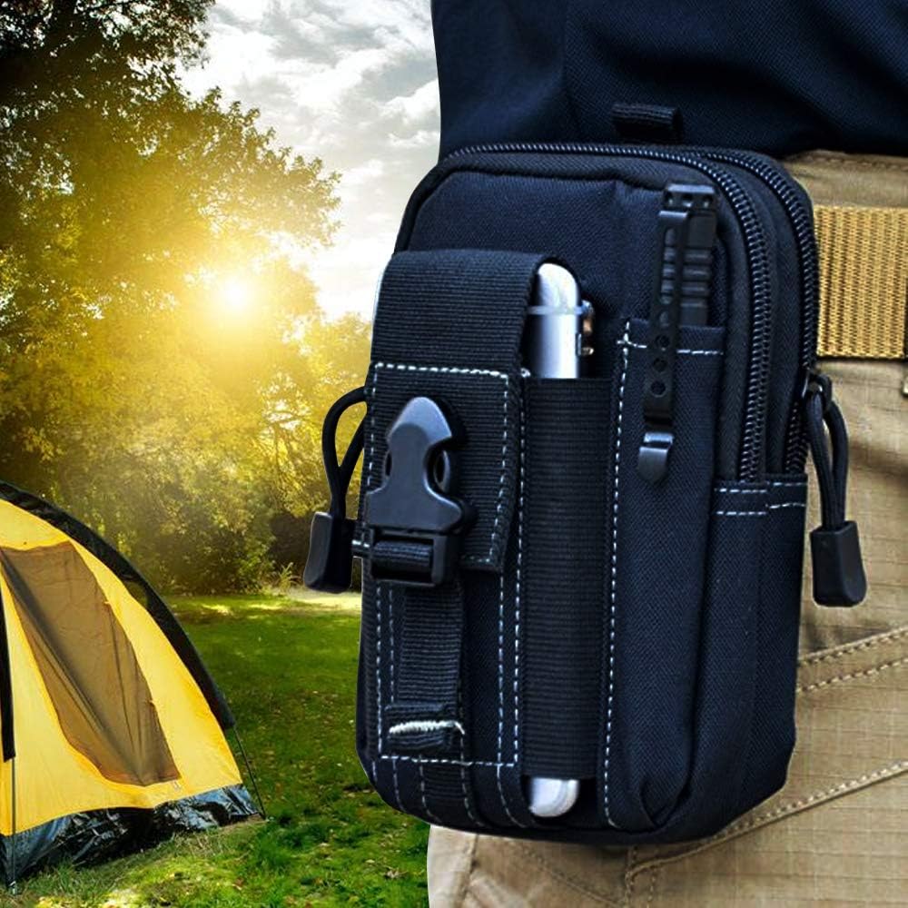 Hunting Outdoor Gear - Bolsa tática molle para cinto, bolsa