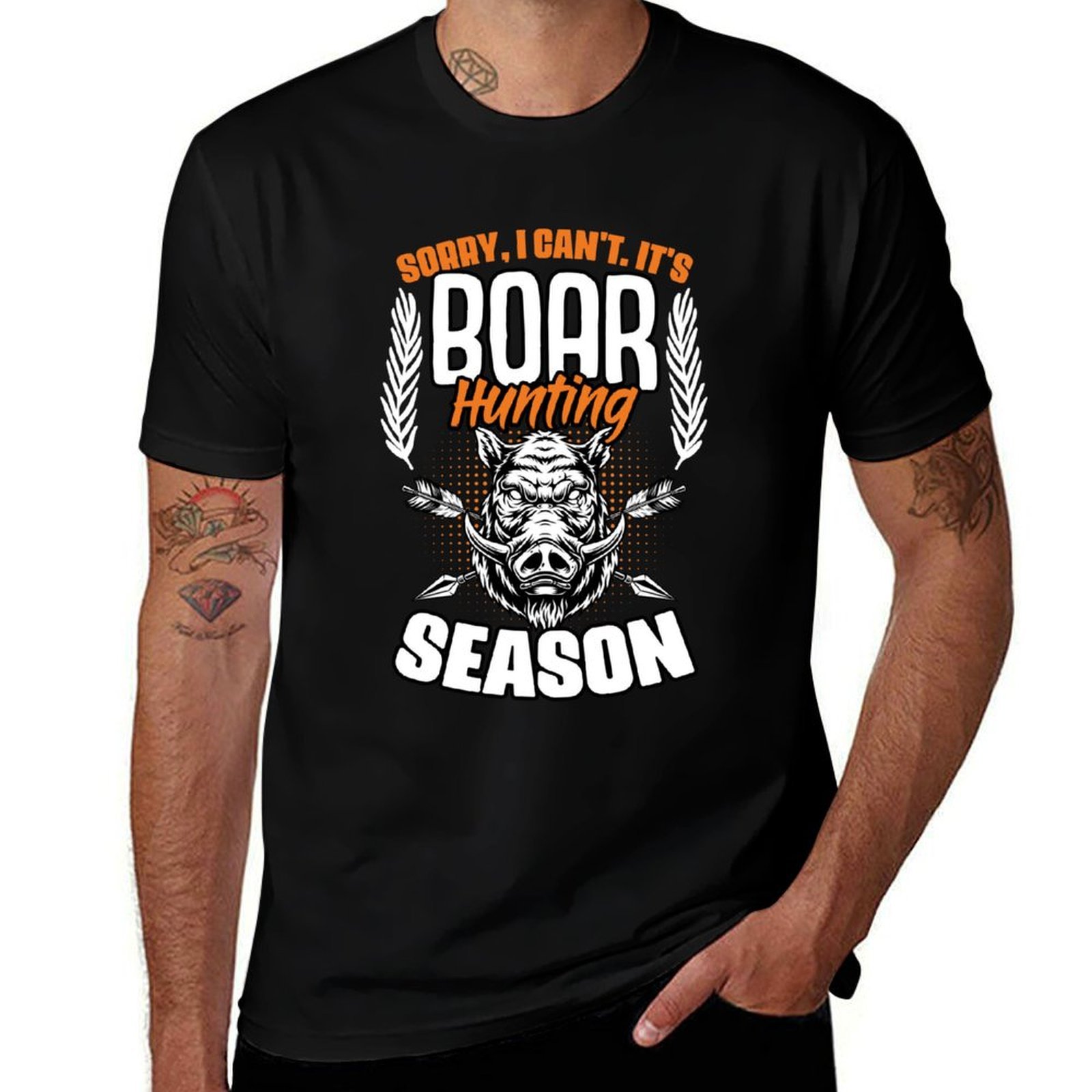 Wildman Hunting & Outdoor Vanderbijlpark - Desculpe, não consigo - Camiseta engraçada