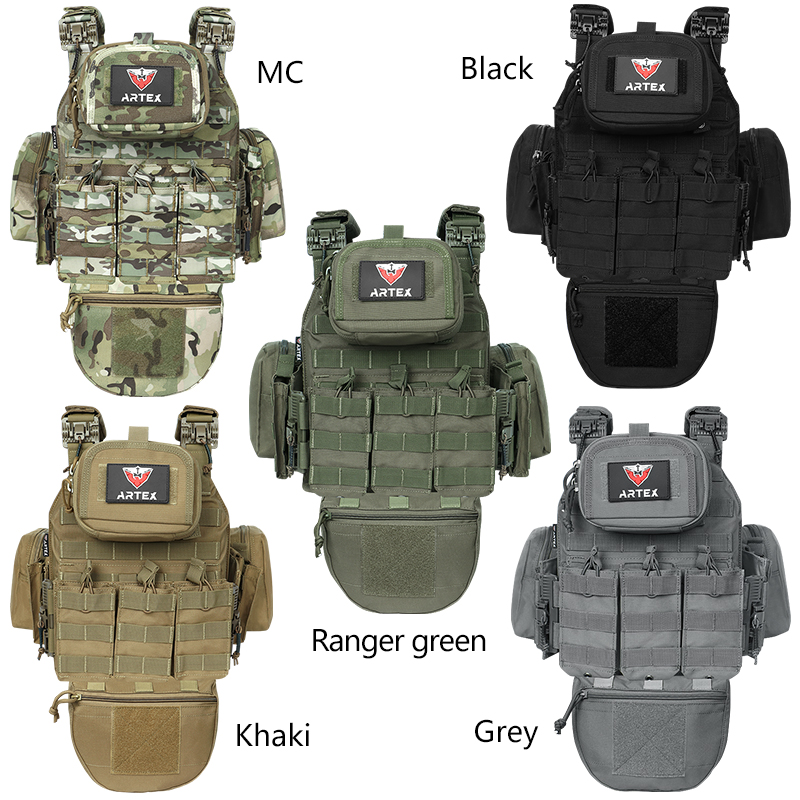 Hunting Outdoor Gear - Colete tático 6094 rápido destacável luz