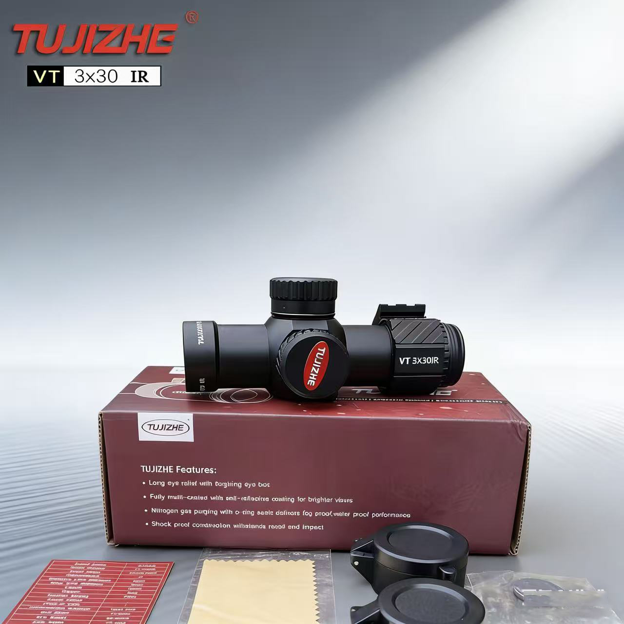 Crossbow Scope Sight - GHOST FOX Raider Mira Curta VT