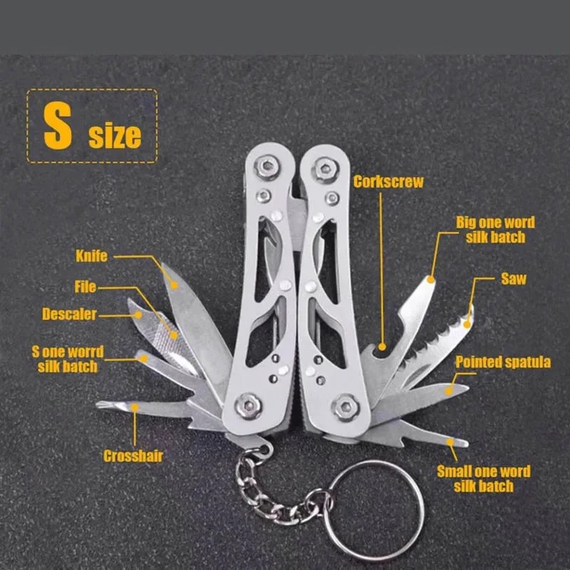 Outdoor Hunting News - Alicate Multifuncional Dobrável, Ferramenta Mini Portátil