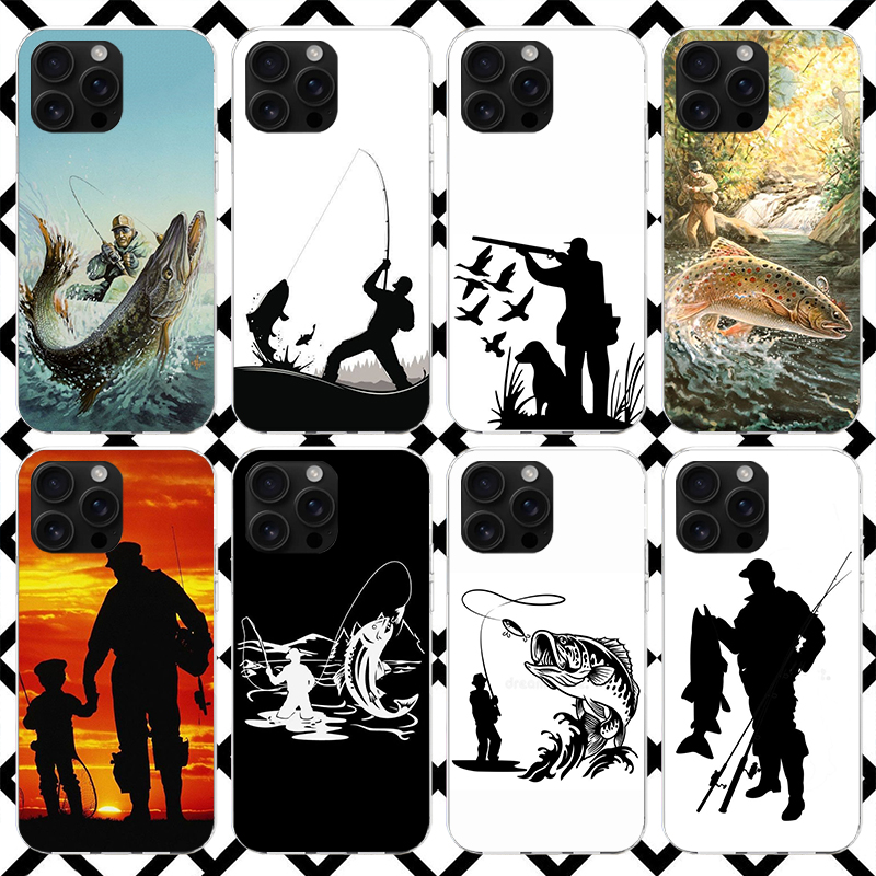 Hunting Quotes - Capa de Celular Masculina para Caça
