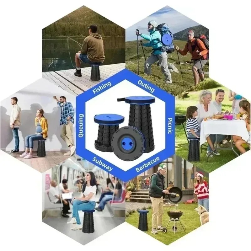 Outdoor Hunting Chair - Cadeira Dobrável Retrátil Portátil Leve para