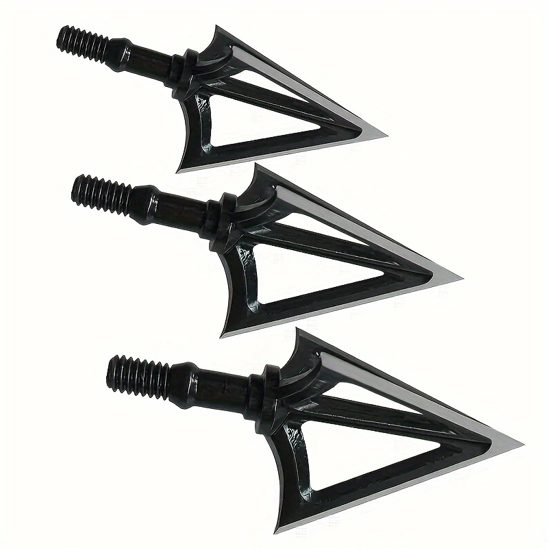 Crossbow Bolt Broadhead - Ponta de Flecha Sólida Premium 6PK