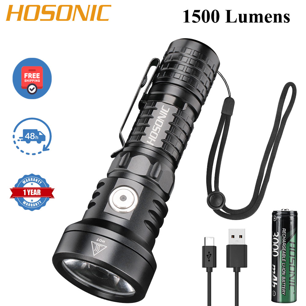 Outdoor Hunting Bike - Lanterna de bolso HOSONIC EC12 1500LM,