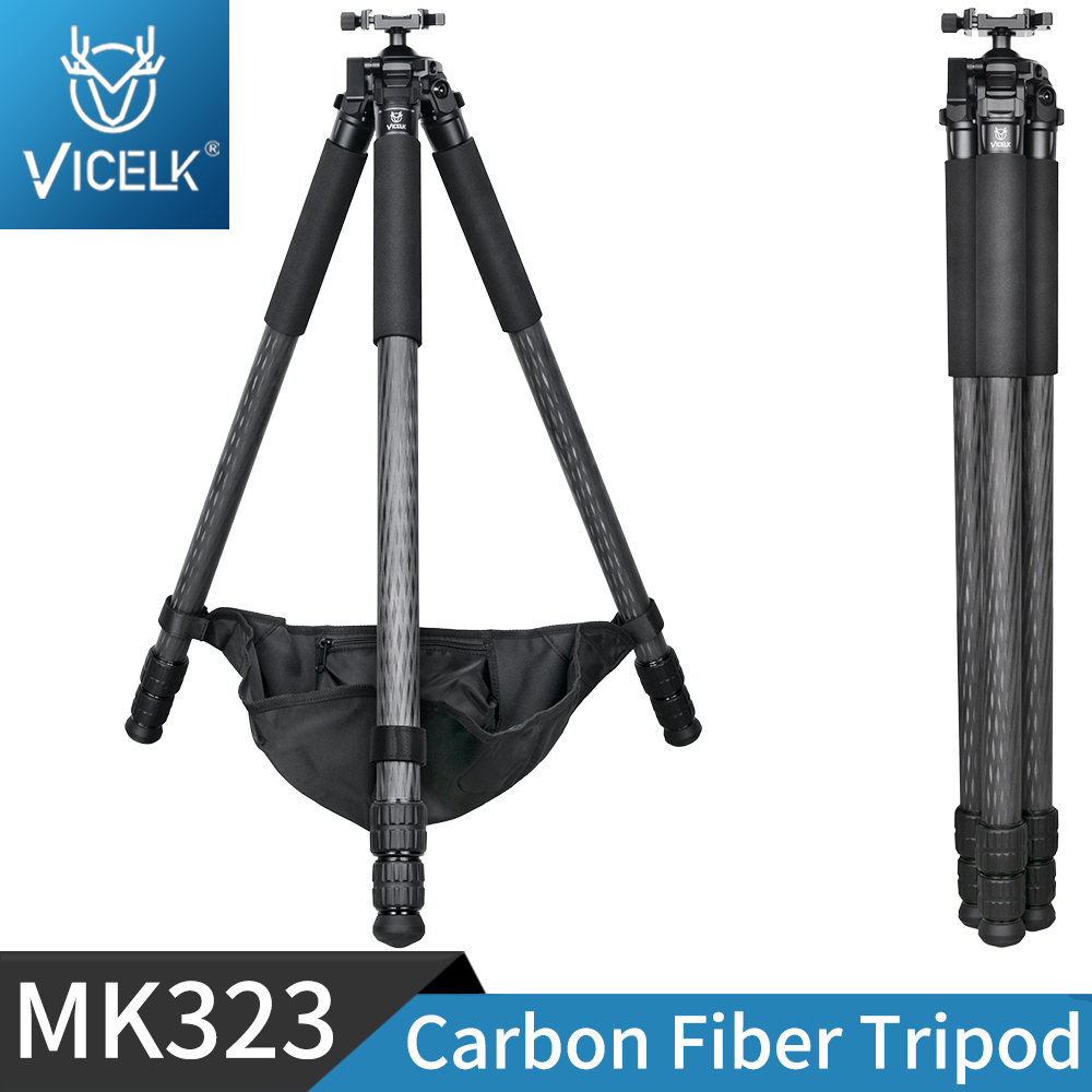Outdoor Hunting Photography - Tripé de Fibra de Carbono VICELK