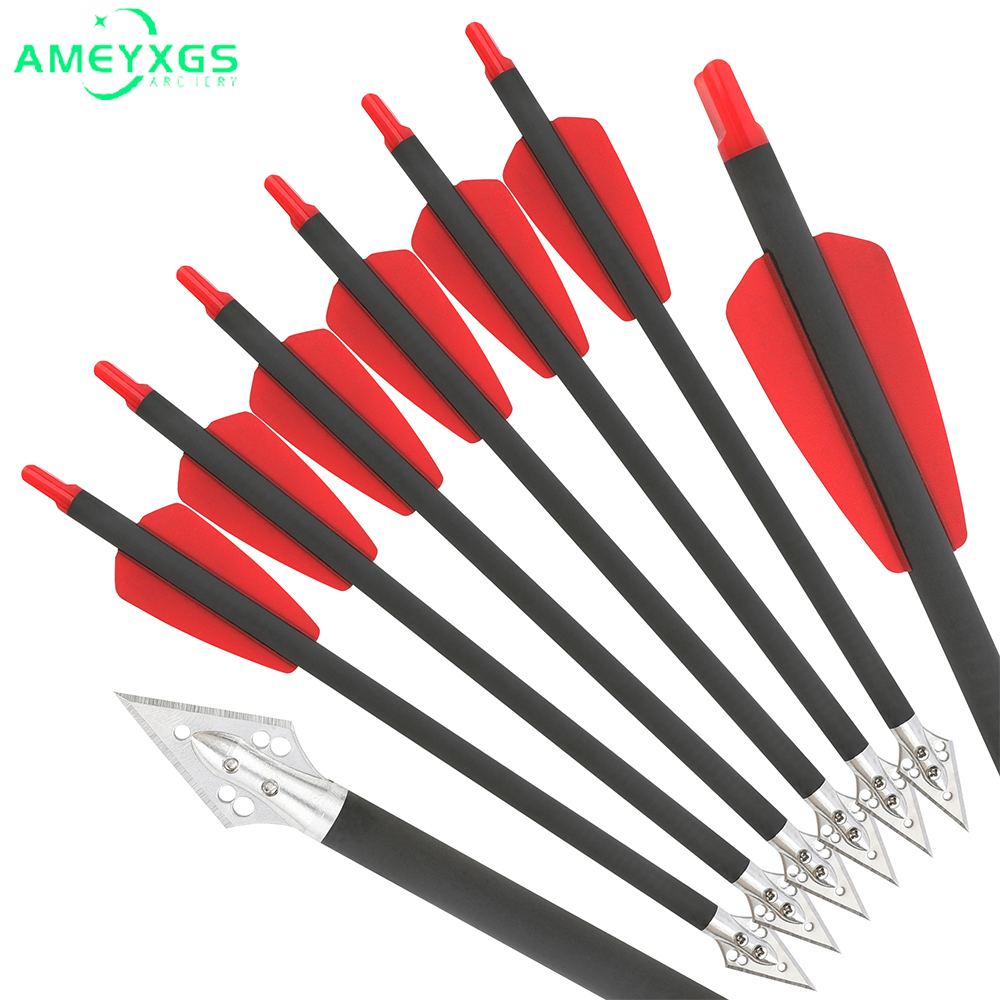 6/12 pçs parafusos de besta de - Crossbow Bolt Broadhead avaliação e preço