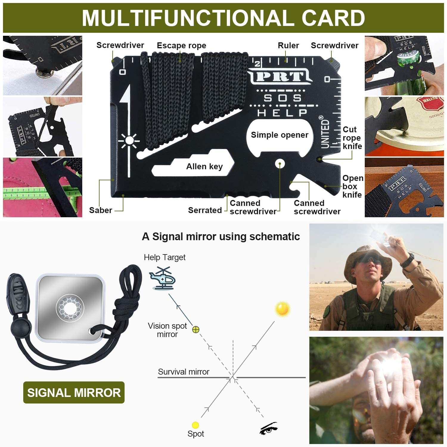 Kit de Ferramentas de Emergênc - Hunting Outdoor Gear avaliação e preço