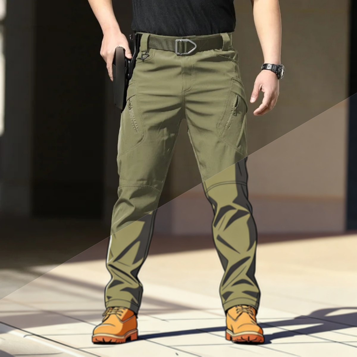 S-5XL masculino outono 2025 pr - Outdoor Hunting News avaliação e preço