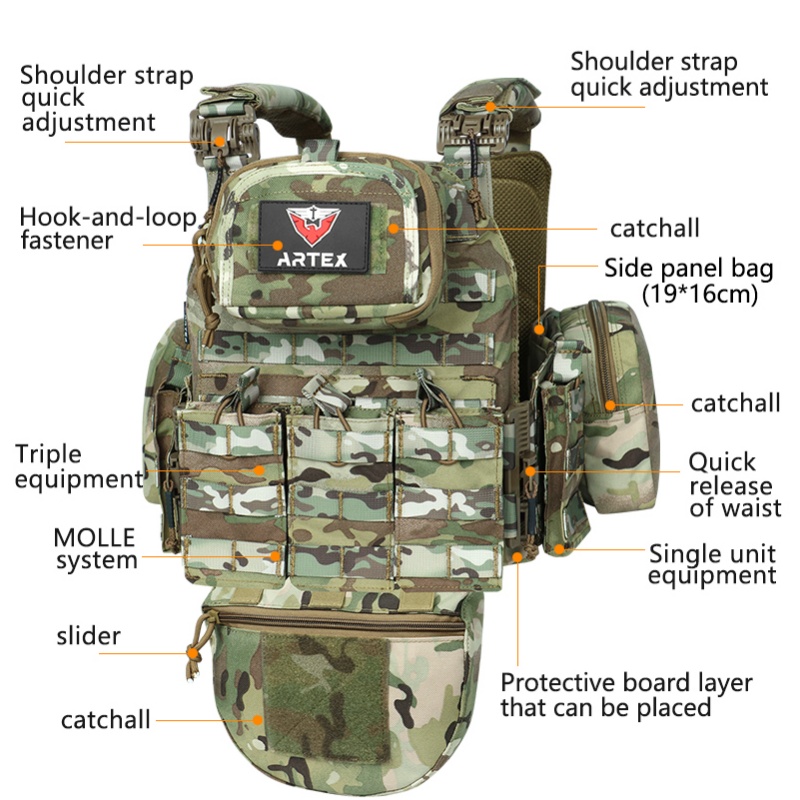Colete tático 6094 rápido dest - Hunting Outdoor Gear avaliação e preço