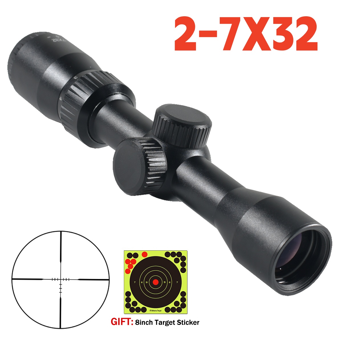 Mira Tática de Caça 2-7x32 (SF - Crossbow Scope Sight avaliação e preço
