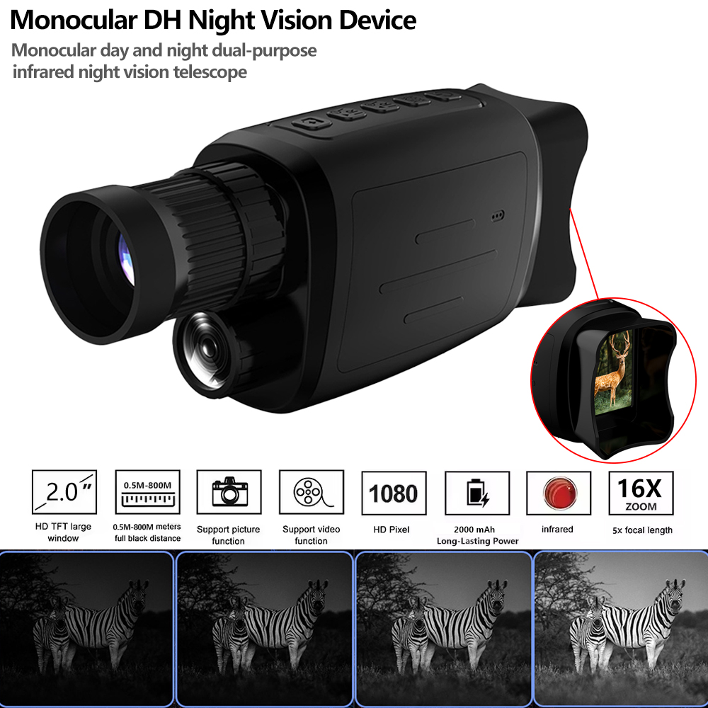 Dispositivo monocular de visão - Outdoor Hunting News avaliação e preço