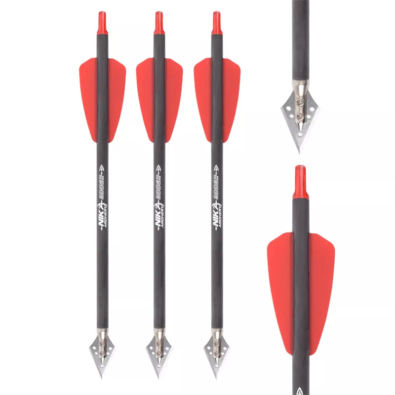 3-6 peças parafusos de besta d - Crossbow Bolt Broadhead avaliação e preço