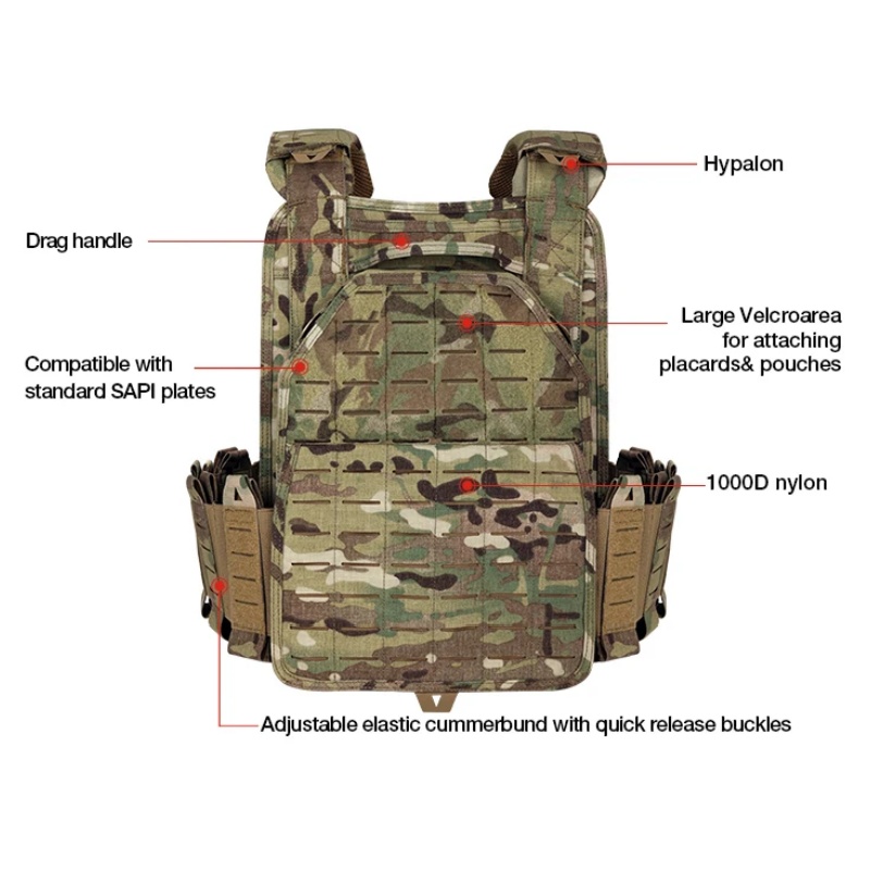 Colete Tático YAKEDA 6094, des - Hunting Outdoor Gear avaliação e preço