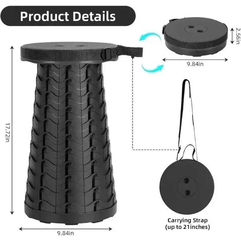 Cadeira Dobrável Retrátil Port - Outdoor Hunting Chair avaliação e preço