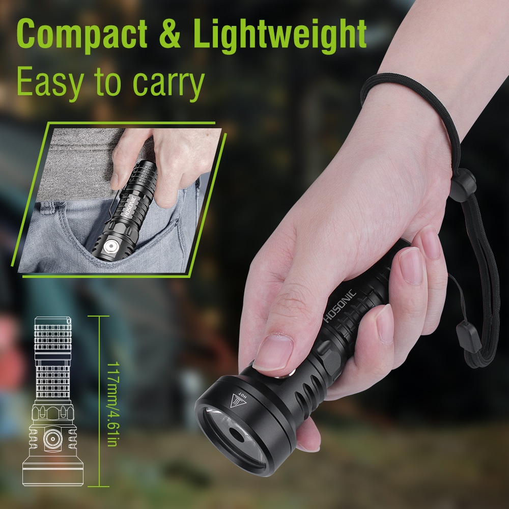 Lanterna de bolso HOSONIC EC12 - Outdoor Hunting Bike avaliação e preço