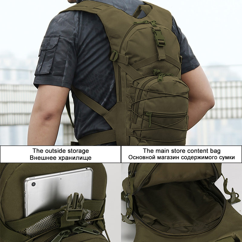 Mochila Tática Molle, 800D Oxf - Outdoor Hunting Bike avaliação e preço