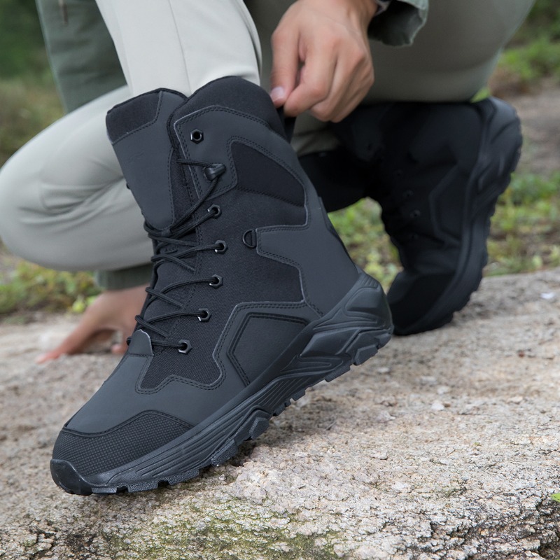 Botas táticas masculinas com c - Wildman Hunting & Outdoor Vanderbijlpark avaliação e preço