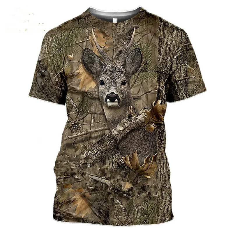 Camiseta 3D Camuflada de Caça  - Wildman Hunting & Outdoor Vanderbijlpark avaliação e preço