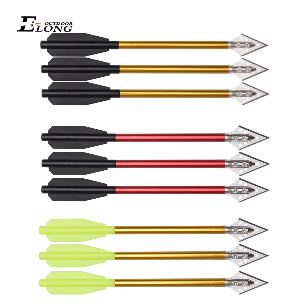 3 pçs parafusos de besta de al - Crossbow Bolt Broadhead avaliação e preço